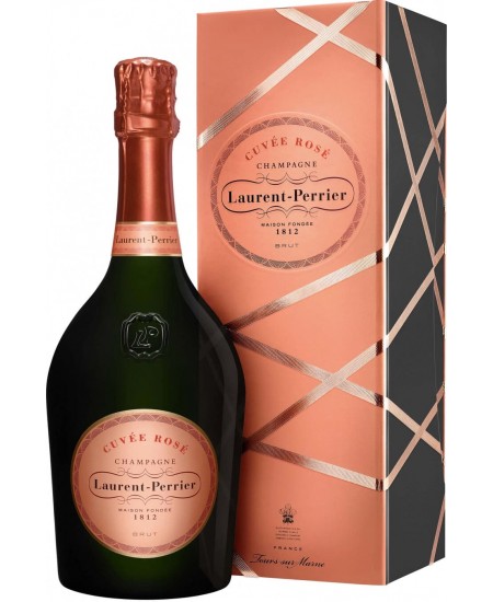 Шампанское Laurent-Perrier Rose в коробке 0,75л