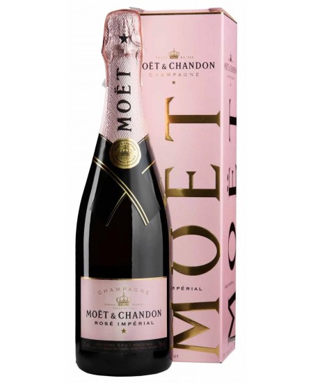 Шампанское Moet & Chandon Rose Brut Imperial Champagne 0,75л