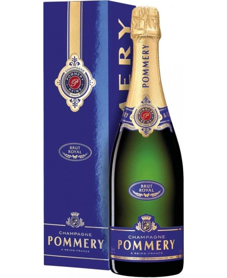 Шампанское Pommery Brut Royal Champagne giftbox 0,75л