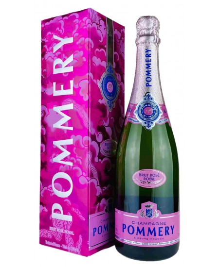 Шампанское Pommery Brut Rose Champagne giftbox 0,75л