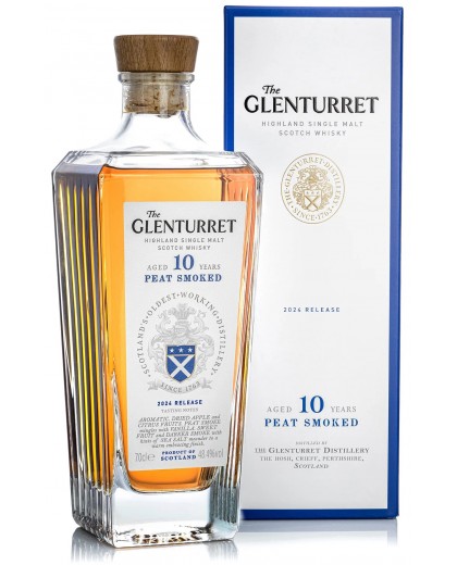 Виски Glenturret 10 YO Peat Smoked 0,7л