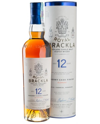 Віскі Royal Brackla 12 Years 46% у коробці 0,7л