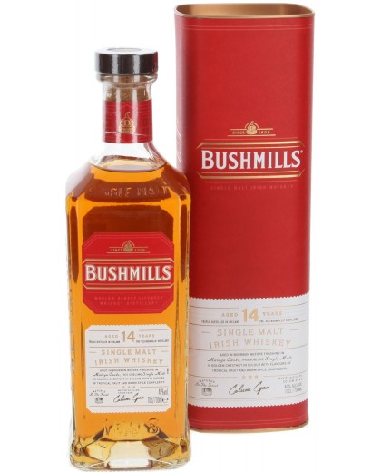 Виски Bushmills Malaga Finish 14 лет в коробке 0,7л