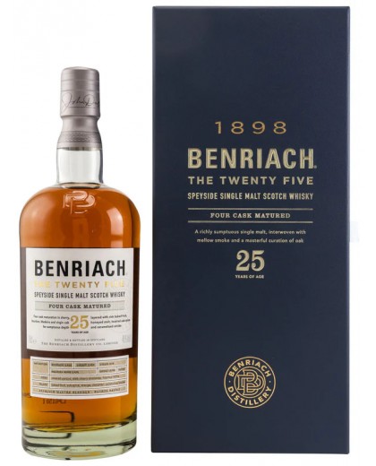 Виски Benriach 25 Years Old 46% 0,7л