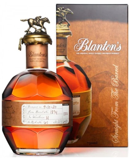 Виски Blanton's Straight from the Barrel 46,5% в коробке 0,7л