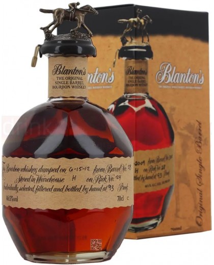 Виски Blanton’s Original Singe Barrel 46,5% в коробке 0,7л