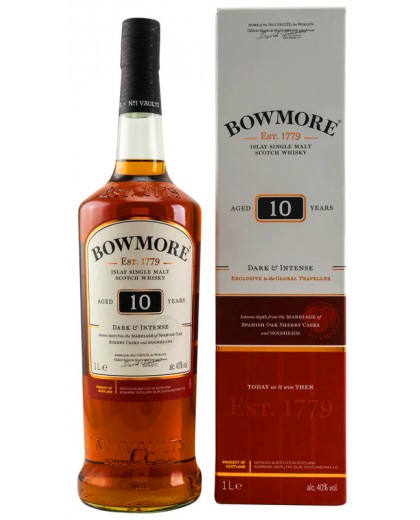 Виски Bowmore Боумор 10 лет 1л