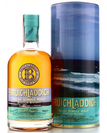 Виски Bruichladdich 7 YO Waves в тубе 0,7л