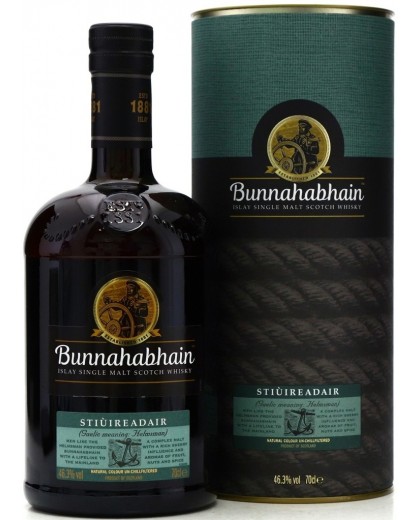 Віскі Bunnahabhain Stiureadair 46.3% у тубі 0,7л
