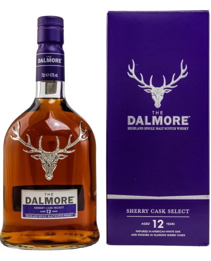 Виски Dalmore 12 Years Sherry Cask Select 43% 0,7л
