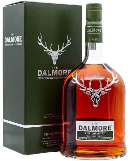 Виски Dalmore Quartet 40% в коробке 1л
