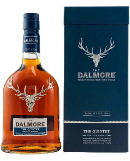 Виски Dalmore Quintet 44,5% в коробке 0,7л
