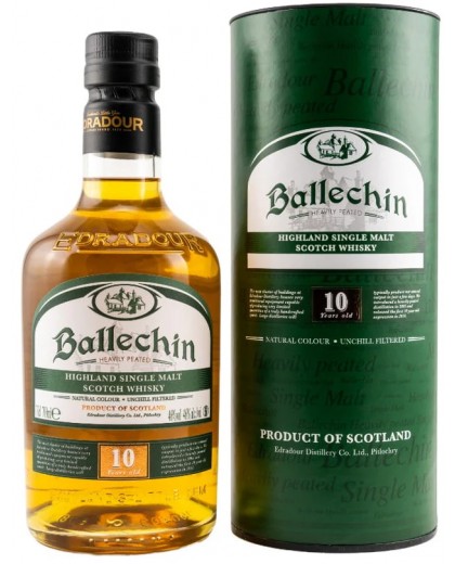 Виски Edradour Ballechin 10 YO 46% в тубе 0,7л