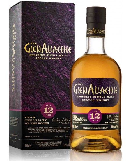 Виски GlenAllachie ГленАллаки 12 лет Single Malt 46% 0,7л
