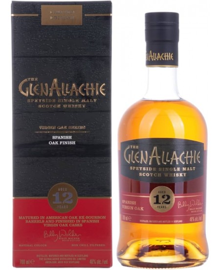 Виски GlenAllachie 12 лет Spanish Oak 48% 0,7л