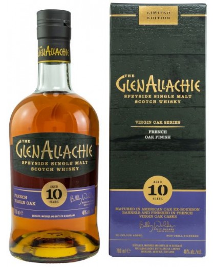 Виски GlenAllachie ГленАллаки 10 Years French Oak Virgin 48% 0,7л