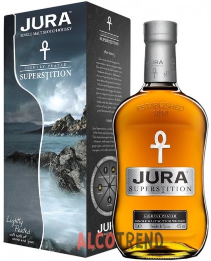 Виски Isle Of Jura Остров Юра Superstition 1л