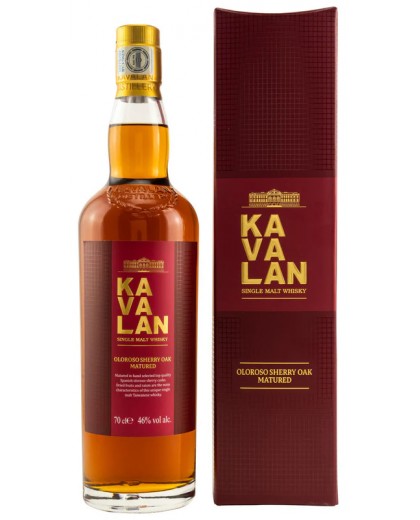 Виски Kavalan Oloroso Sherry Oak 0,7л
