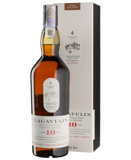 Виски Lagavulin Лагавулин 10 лет 43% в коробке 0,7л