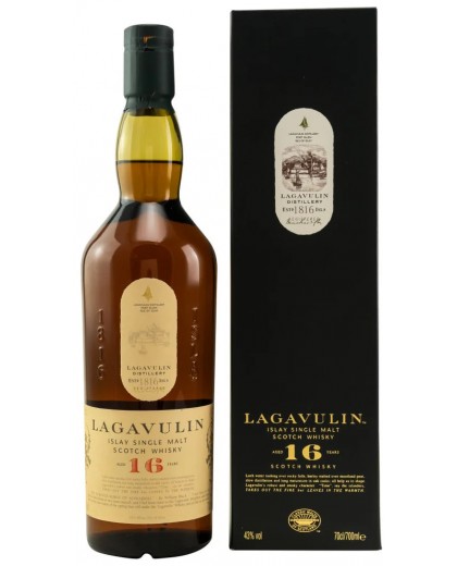 Виски Lagavulin 16 YO Лагавулин 16 лет, в коробке 0,7л