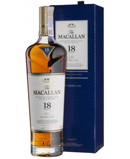 Виски Macallan Double Cask 18 Years Old Макаллан 18 лет 0,7л