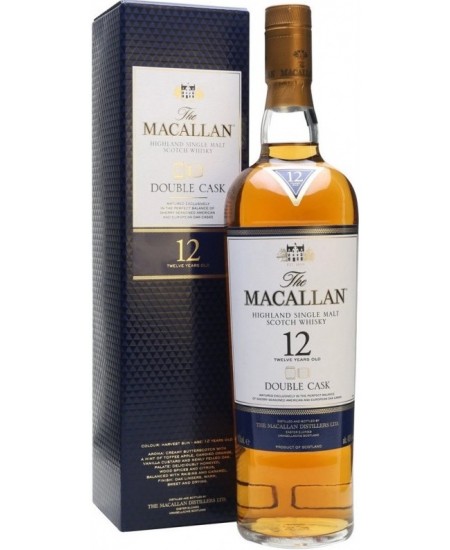 Виски Macallan Double Cask 12 Years Old Макаллан 12 лет 0,7л
