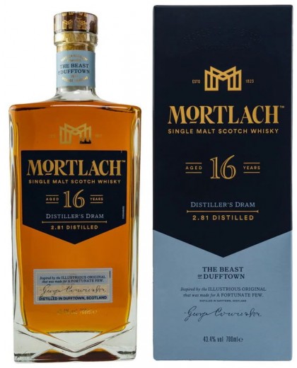 Виски Mortlach 16 лет 43.4% в коробке 0,7л