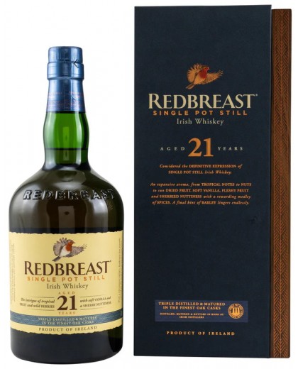 Виски Redbreast 21 Years в коробке 0,7л