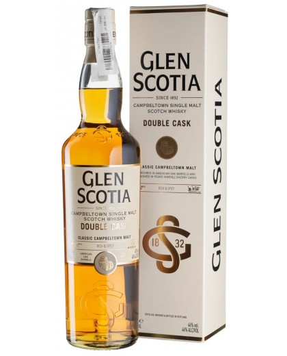 Виски Glen Scotia Double Cask в коробке 0,7л