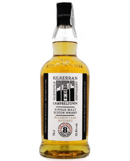 Виски Kilkerran Cask Strength 8 Year Old 55,8% 0,7л