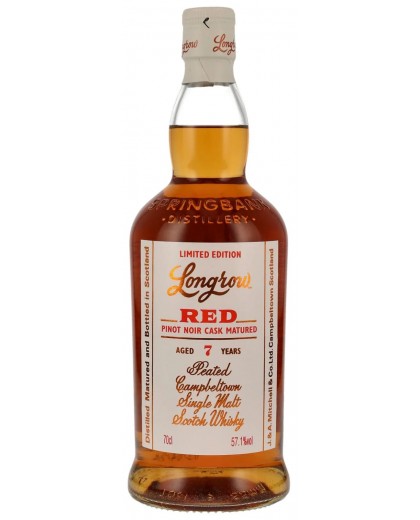Виски Longrow Red 7 YO 57,1% 0,7л