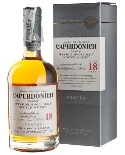 Виски Caperdonich Peated 18 Years 48% 0,7л