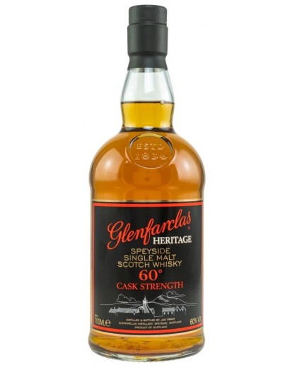 Виски Glenfarclas Heritage Cask Strength 60% 0,7л