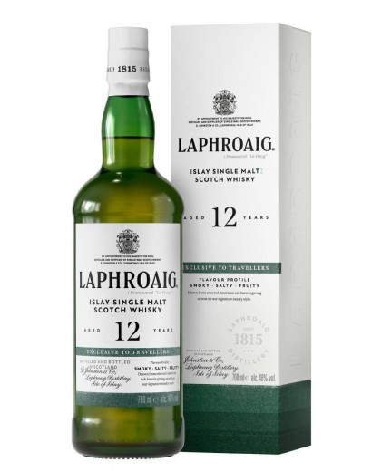 Виски Laphroaig 12 Year Old в коробке 40% 0,7л