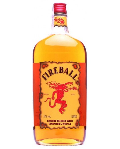 Віскі Fireball Cinnamon Whisky Файєрбол 1л