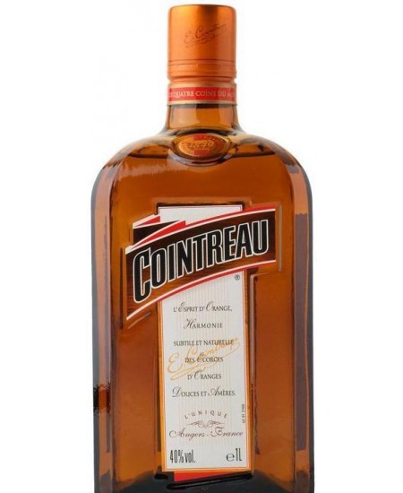 Ликер Cointreau Triple Sec Куантро Трипл Сек 1л