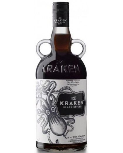 Ром Kraken Black Spiced Rum Кракен 40% 1л