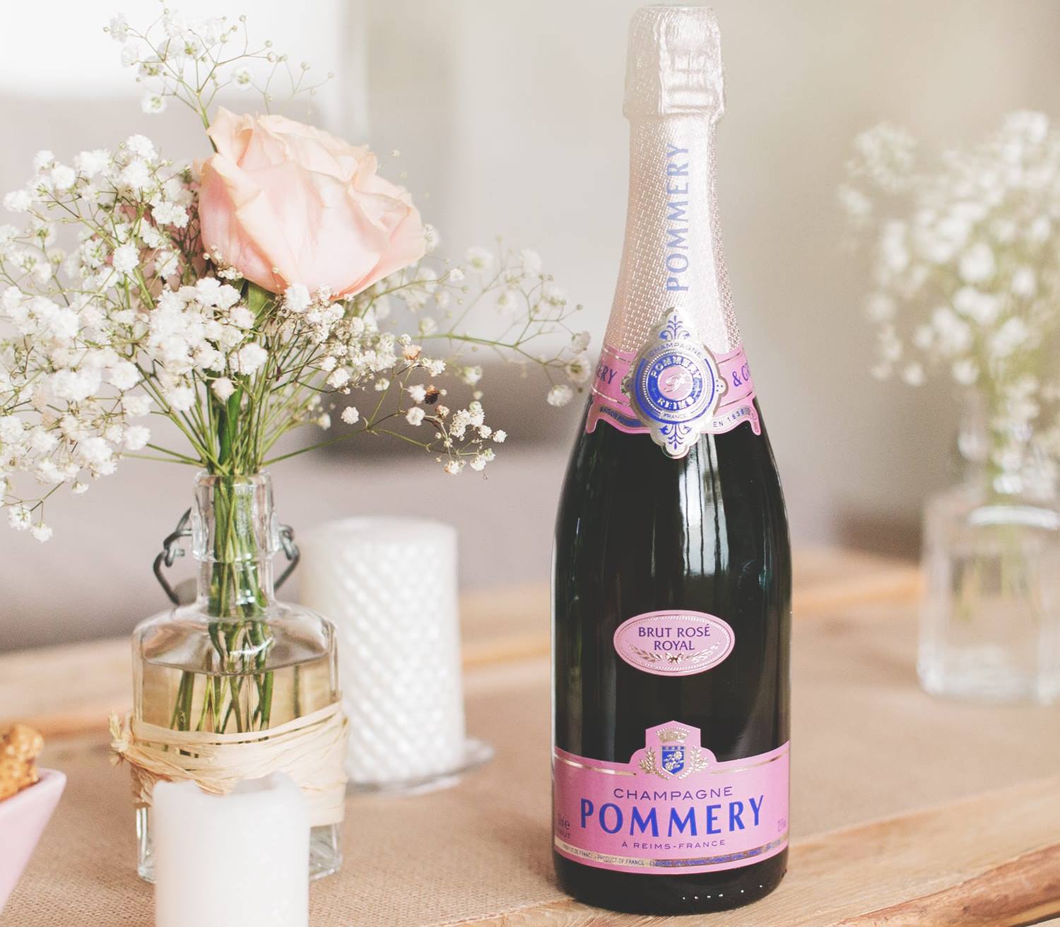 Rosé Royal Brut Champagne - Pommery