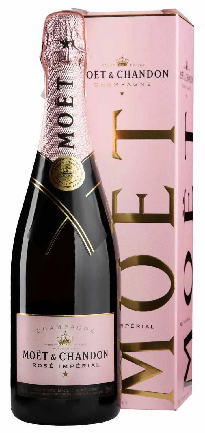 Шампанское Moet & Chandon Rose Brut Imperial Champagne 0,75л