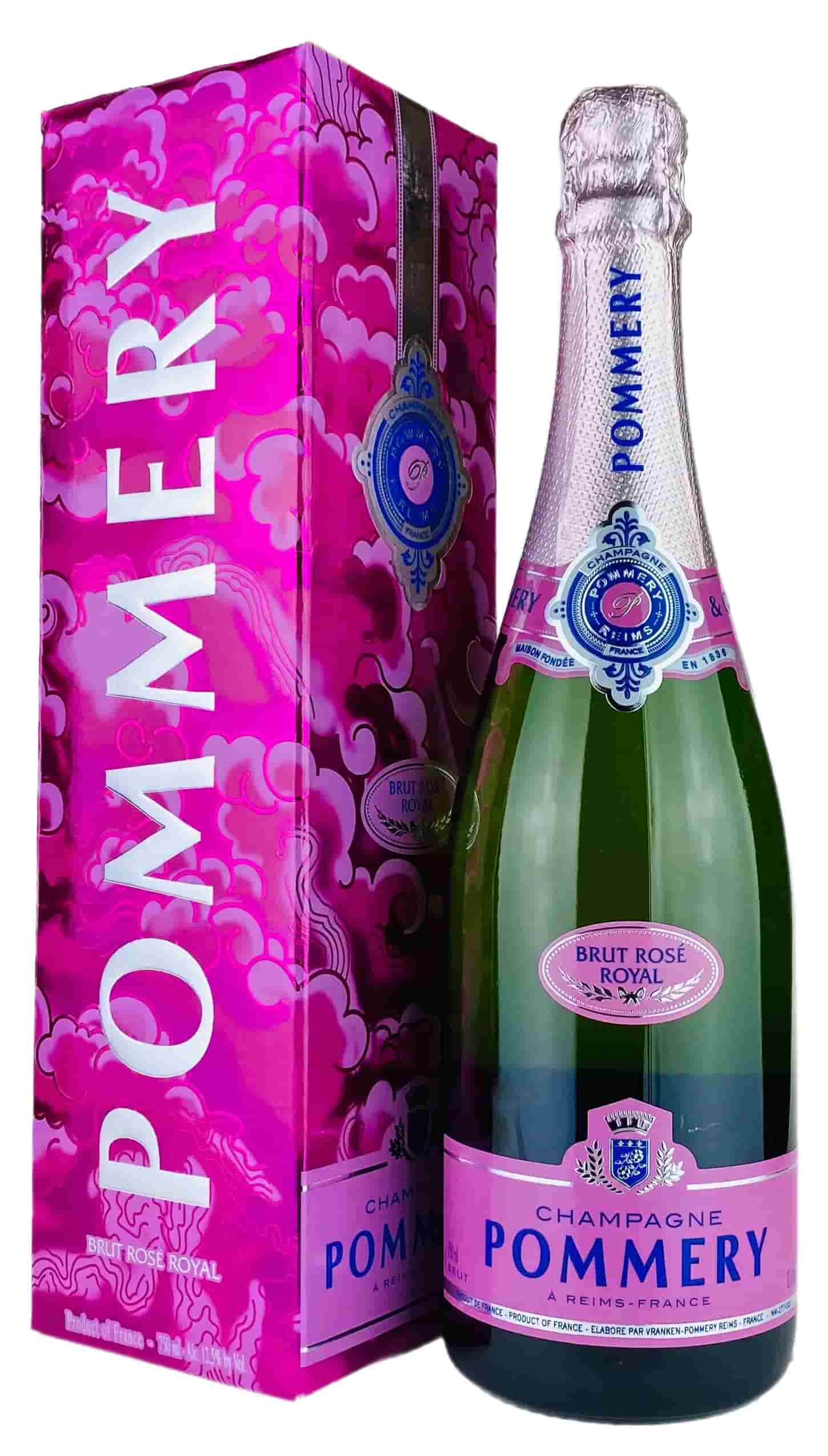 Шампанське Pommery Brut Rose Champagne giftbox 0,75л