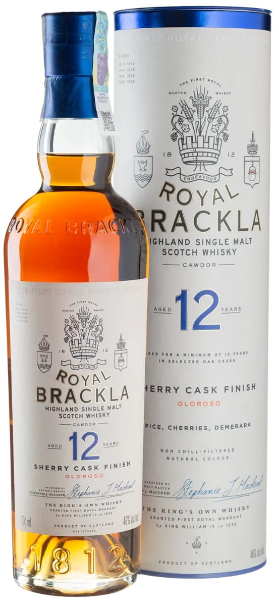 Виски Royal Brackla 12 Years 46% в коробке 0,7л