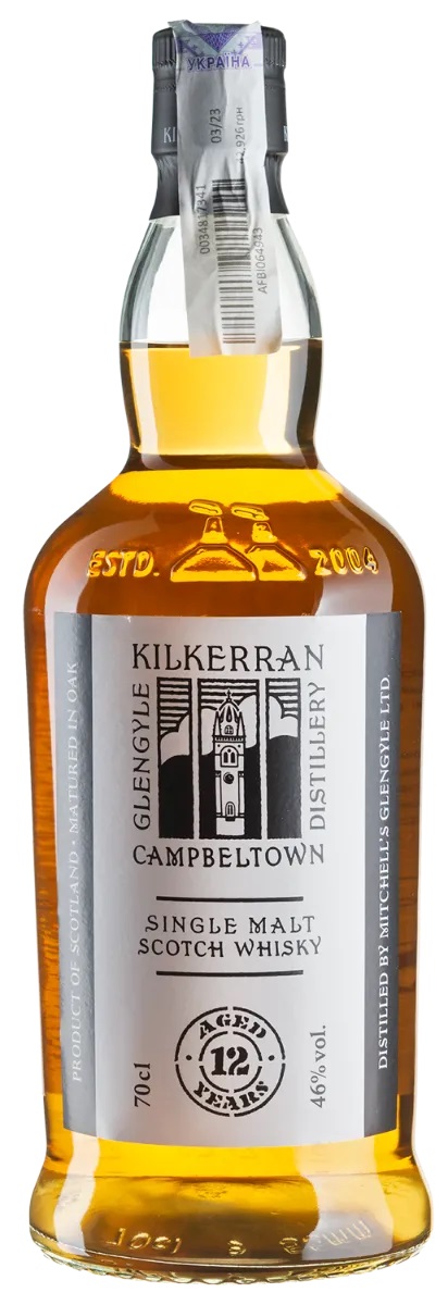 Виски Kilkerran Килкерран 12 Years 0,7л