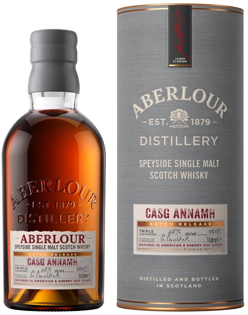 Виски Aberlour Casg Annamh Small Batch №9 в тубе 1л