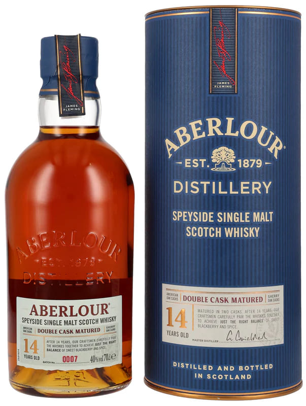 Віскі Aberlour 16 Years Double Cask у тубусі 1л