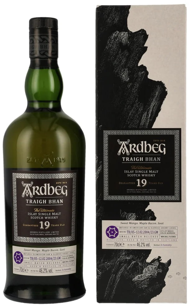 Виски Ardbeg 19 years Traigh Bhan Batch 5 46.2% 0,7л