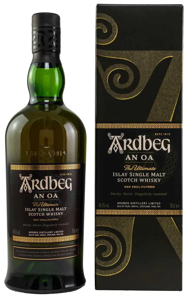 Виски Ardbeg Ardbeg An Oa в коробке 0,7л