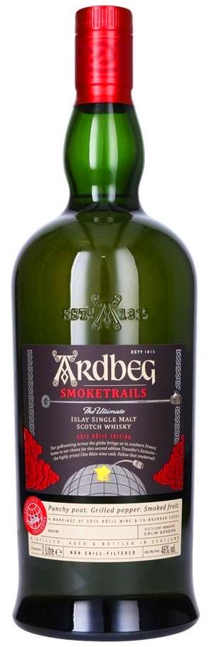 Виски Ardbeg Smoketrails Côte Rôtie Edition 1л