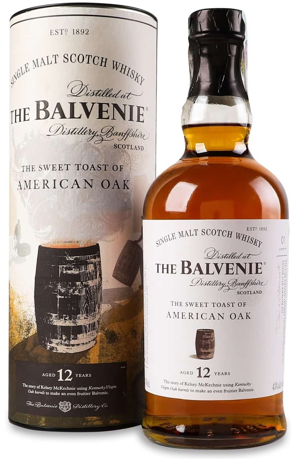 Віскі Balvenie 12 Year Old Sweet Toast of American Oak 0,7л