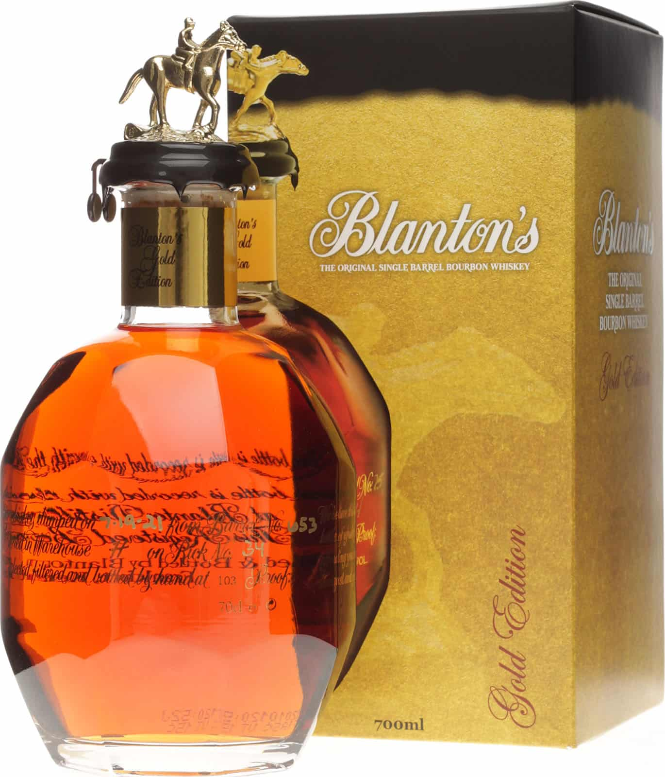 Виски Blanton's Gold Edition 51,5% в коробке 0,7л