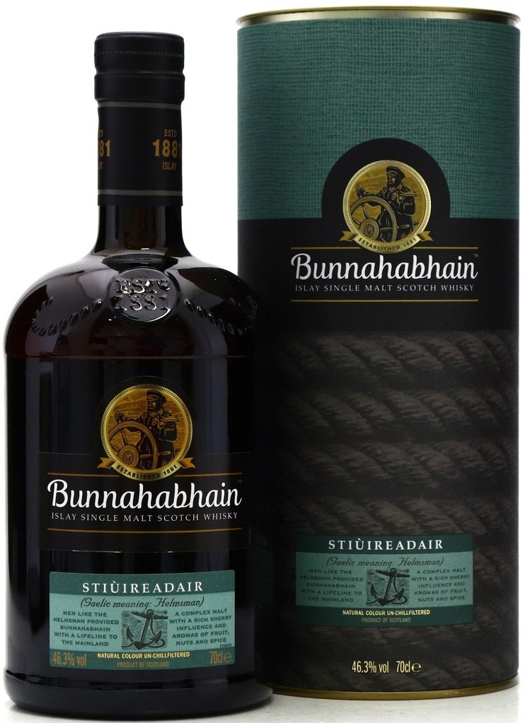 Виски Bunnahabhain Stiureadair 46.3% в тубе 0,7л